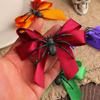 Bow Spider Hair Clip For Cosplay Halloween Parties Headwear Performance Stage