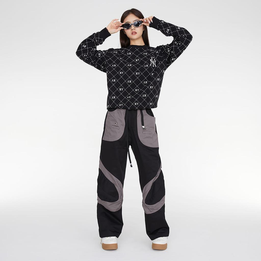 MLB Sweatshirts Unisex Black Crew Neck Moderate Other 3AMTM0134-50BKS