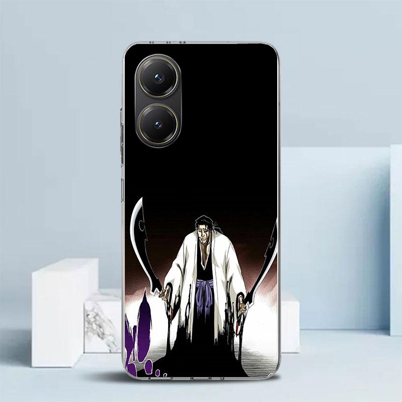 Bleach Kyoraku Shunsui Phone Case For Xiaomi Poco F7 Ultra X5 X6 X7 Pro M7 Redmi 15C 15 13C 13 12C 12 10C 10 10A 9 9C 9A 9T Cove