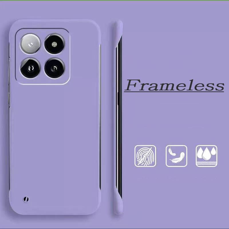 

Модный тонкий безрамочный чехол для Xiaomi Redmi Note 13 Pro 14 12 10 14C K80 K70 K60 Ultra K50 Mi 15 14 13T 12T 11 12 13 Lite чехол Hard Scrub PC Redmi Note 14 ProPlus (5G)