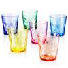 SCANDINOVIA In 400ml Unbreakable Cup Set of 6 Unbreakable Glass Plastic Glass High Grade Plastic Cup BPA Free Dishwasher and Dishwasher Safe
