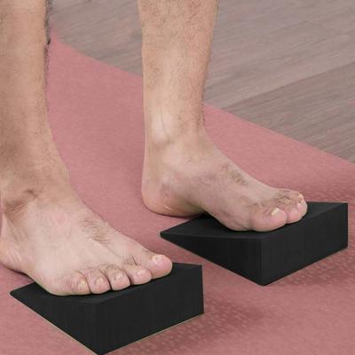 2 teil/satz Yoga Ziegel EVA Requisiten Yoga Keil Yoga Fitness Ausrüstung Zubehör, Yoga Übung Fitness-Tool