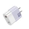 2.4A Dual USB Charger: 2-Port Mobile Charger Head, US/EU/KR/UK Compatible