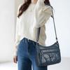 Retro PU Bag  Large-capacity Middle-aged Mother Bag Lightweight Leisure Messenger Bag