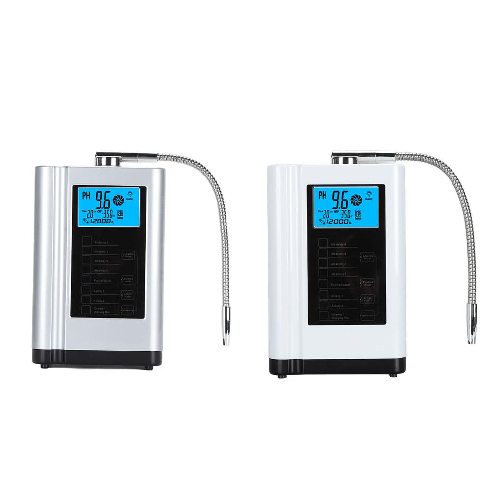 Hydrogen Rich Water Generator Wall Mounted Multifunctional Small Molecule Cluster Alkaline Acidic Water Ionizer with 3.8in LCD