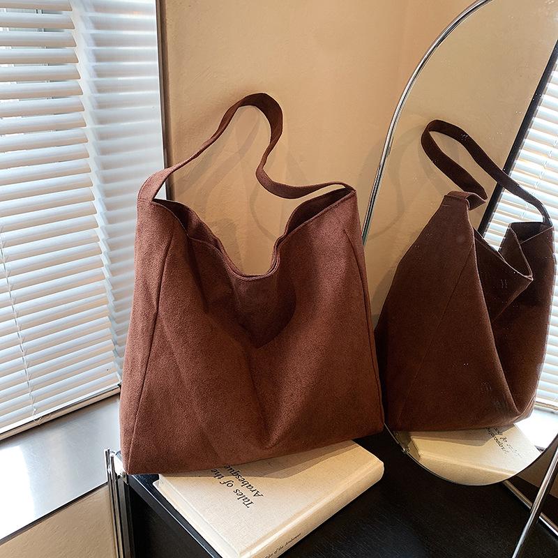 Miękka skórzana torba dojazdowa o dużej pojemności – nowy styl torby na ramię pod pachą do szkoły