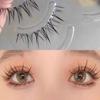 Lower Eyelashes Transparent Stem Full Strip Eyelash Manga Lashes Makeup Tools Fairy False Eyelashes