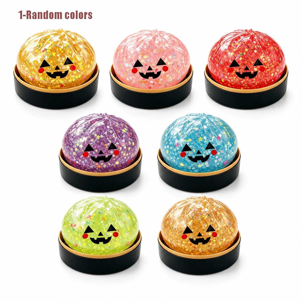 TPR Halloween Dumplings Blind Box Squeeze Toy Pumpkin Squeeze Decompression Dough Stress Relief