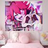 Popular Singer Kasanes Teto Chart Tapestry Art Science Fiction Room Home Decor Cheap Hippie Wall Hanging