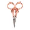 Vintage Scissors Stainless Steel Carved Handle Effort Saving Multifunction Craft Scissors for Embroidery Craft Art
