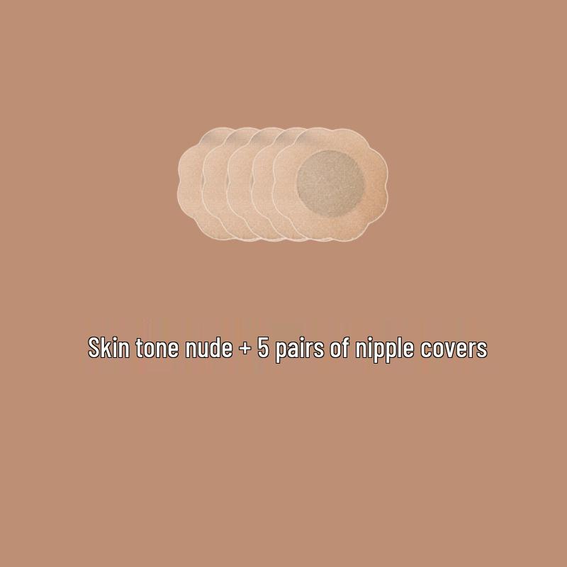 Mango Brush Glue Breast Pad: Thick, Invisible, Seamless, Breathable Enhancer for Small Chest