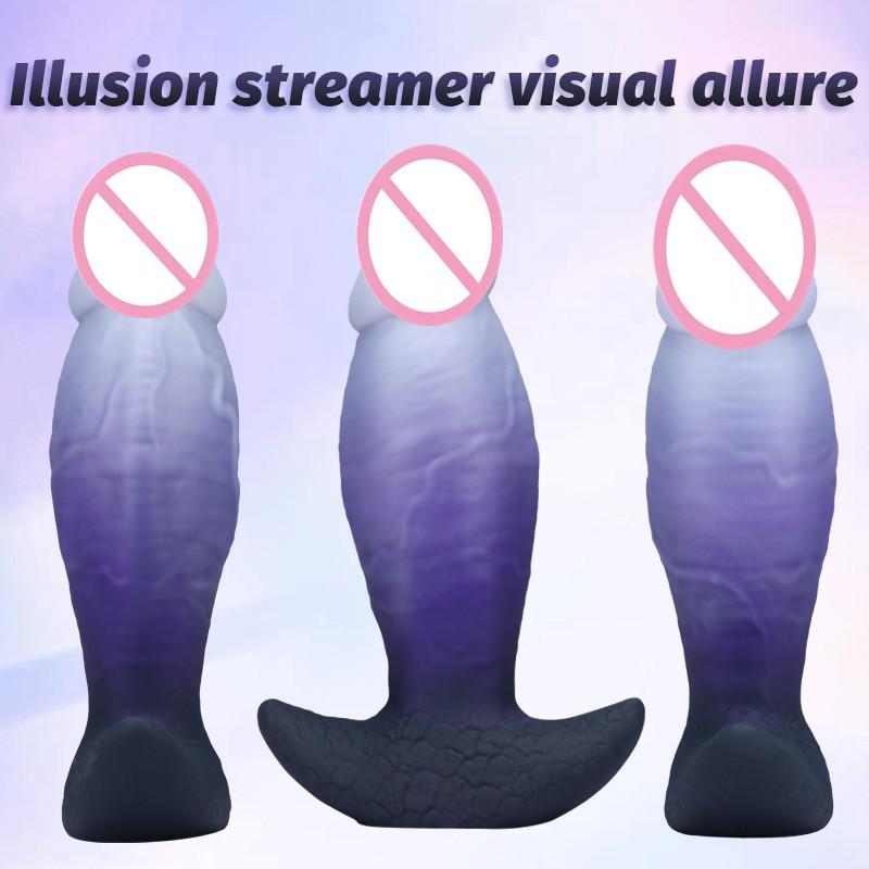 New Big Dildo Penis Prostate Massager Silicone Realistic G-spot Clitoris Stimulator Sexy Adult Anal Masturbator Oversized Strap-on Dildos Sex Toys 18+