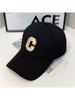 Hats for Men New C Letter Embroidered Baseball Cap Kpop Fashion Couple Snapback Cap Men and Women Sun Hats Chapeau Homme