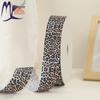 European & American Trend Leopard Print Letter Polyester Ribbed Edge Ribbon - Colorful Clothing & Home Textile Ribbon