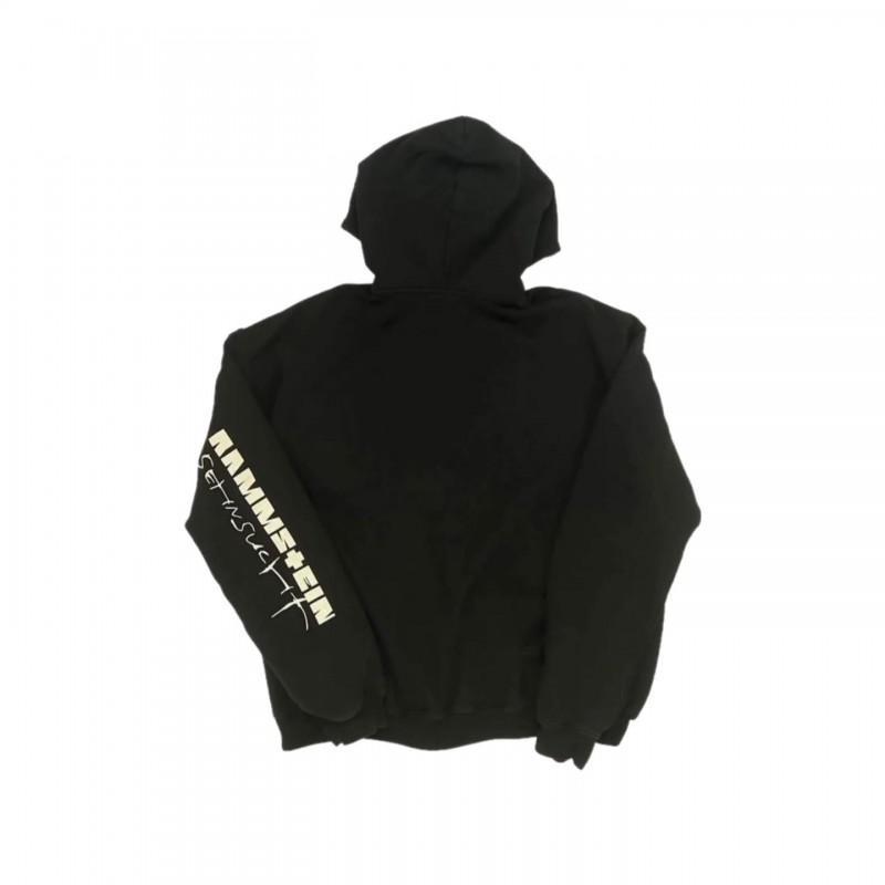 Unisex Streetwear Hoodie With Bold Letter Print Loose Fit Casual Pullover Teens Young Adults