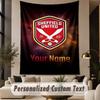Individualaus teksto gobelenas Sheffield United FC spaudinys Sieninis gobelenas Interjero svetainės sienų dekoras