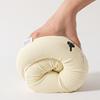 Resilient Travel Neck Pillow Space-saving Soft Neck Support Pillow Removable with Storage Box U-shaped Pillow Business Trip