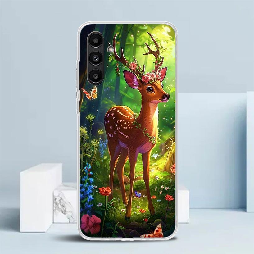 Lovecký maskáčový kryt na telefon pro Samsung Galaxy A17 A37 A57 A16 A15 A14 A13 A56 A55 A54 A53 A36 A35 A34 A33 A26 A25 A24 A23 Gala