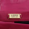 LOEWE Pochette Shoulder Bag fringe pink leather Women Used