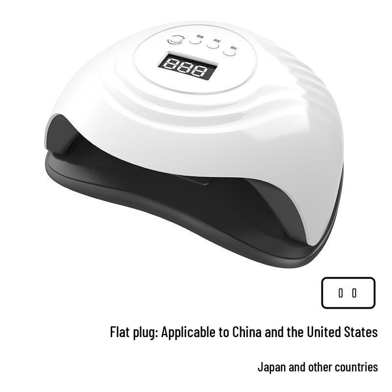 

168 Вт Мощная светодиодная лампа для ногтей – Двойная светотерапия для быстрой сушки гель-лака и нейл-арта