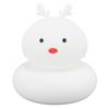 Kids Night Light Colorful Lighting Silicone Rechargeable Cute Deer Lamp Room Decor for Bedside