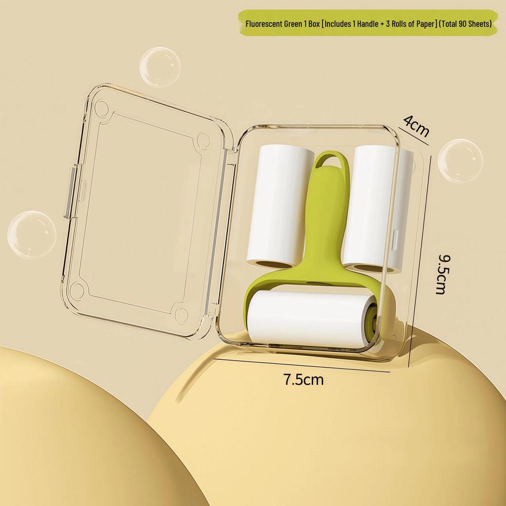 Compact Lint Roller: Household Hair & Clothes Removal Tool