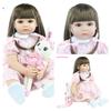 BZDOLL 60 cm Mjuk Silikon Reborn Baby Doll Leksaker Som Äkta Vinyl Prinsessan Toddler Alive Bebe Girl Bonecas Barn Födelsedagspresent