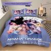3Pcs Ariana Grande'S Music Evolution Bedding Sets For All Sizes New 3D Printed Bed Cover Comforter Duvet Cover Pillowcase Bedroom Decoration