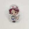 Cartoon Nurse Like Nurse Watch Pin Cute Cartoon Pocket Watch Men's and Women's Hanging Watch Chest Watch Watch