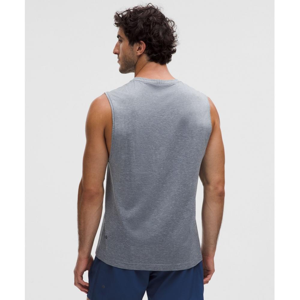 Lululemon Metal Vent Tech Sleeveless Shirt  Updated Fit Vapor Solar Grey