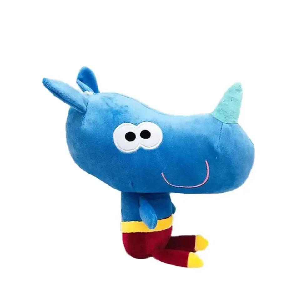 6pcs @Hey Dog Teacher Plush Toy Plush Doll Cute Cartoon Animal Baby Bedtime Story Friends Sleeping Christmas Gift