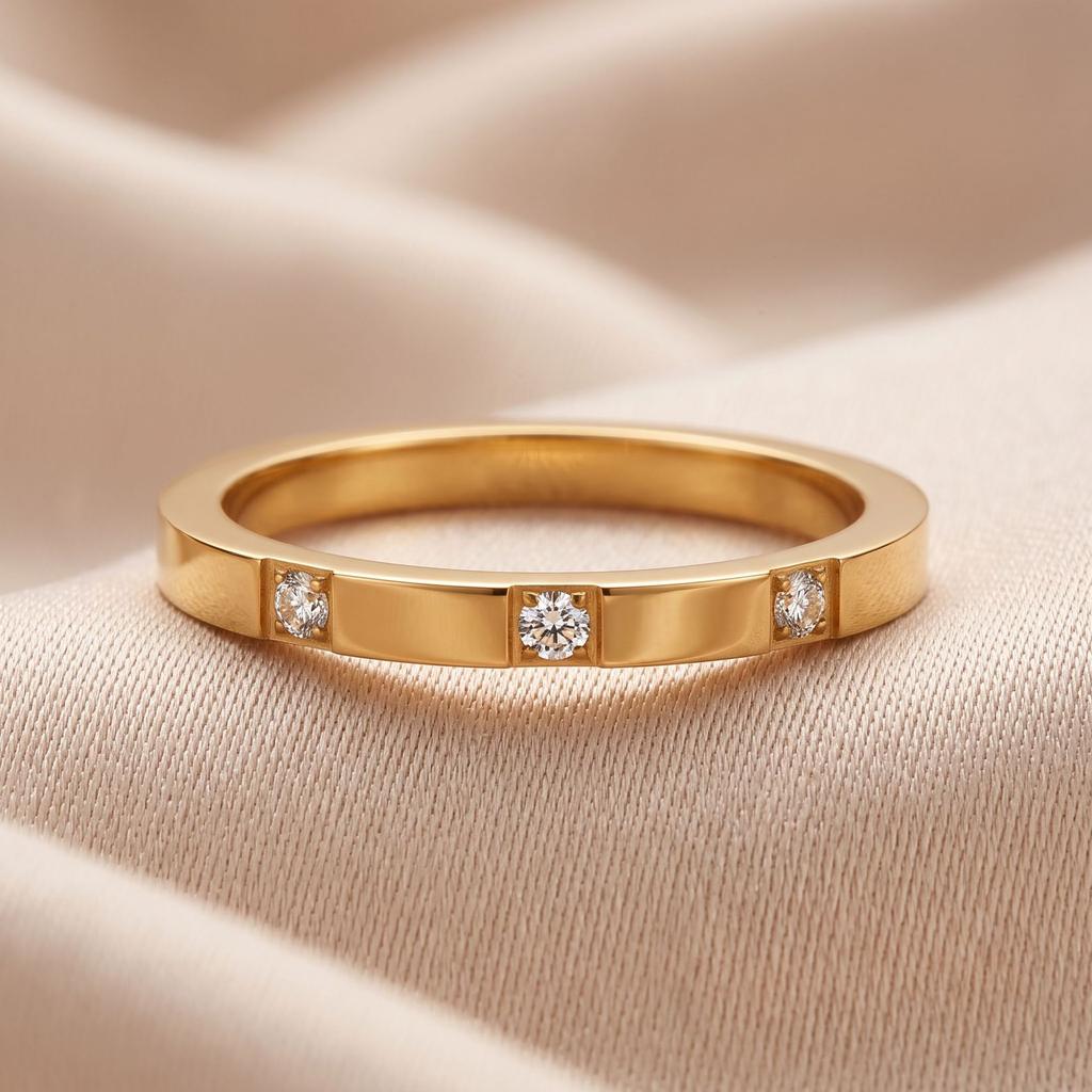Titanium steel ring, niche and high-end, light luxury, non-fading, cross-border Instagram-style Foever Love