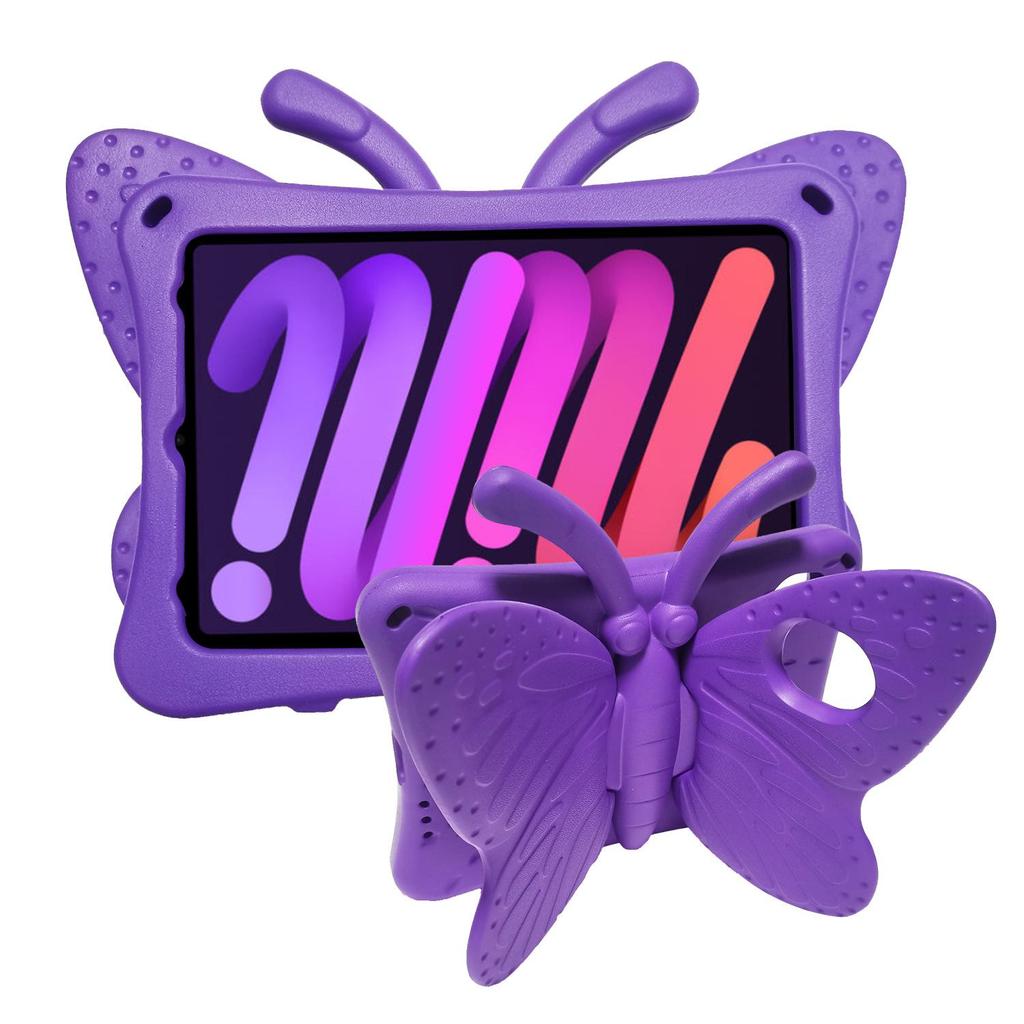 Protective EVA Kids' Butterfly Tablet Case for iPad Mini6 (2021) - Anti-Fall Design