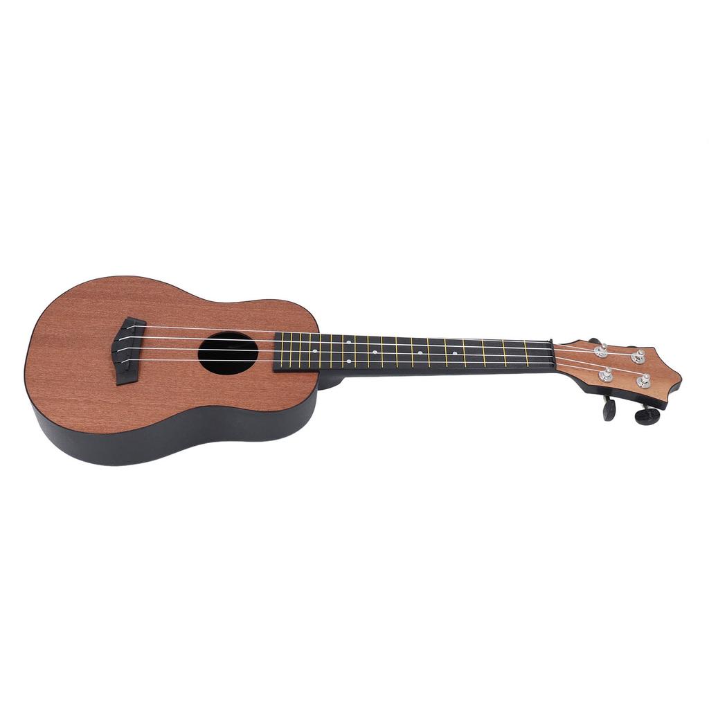 Ukulele Set 23in 4 String Guitar Musical Instrument with Bag Strap Pickup Tuning Clip for Beginner