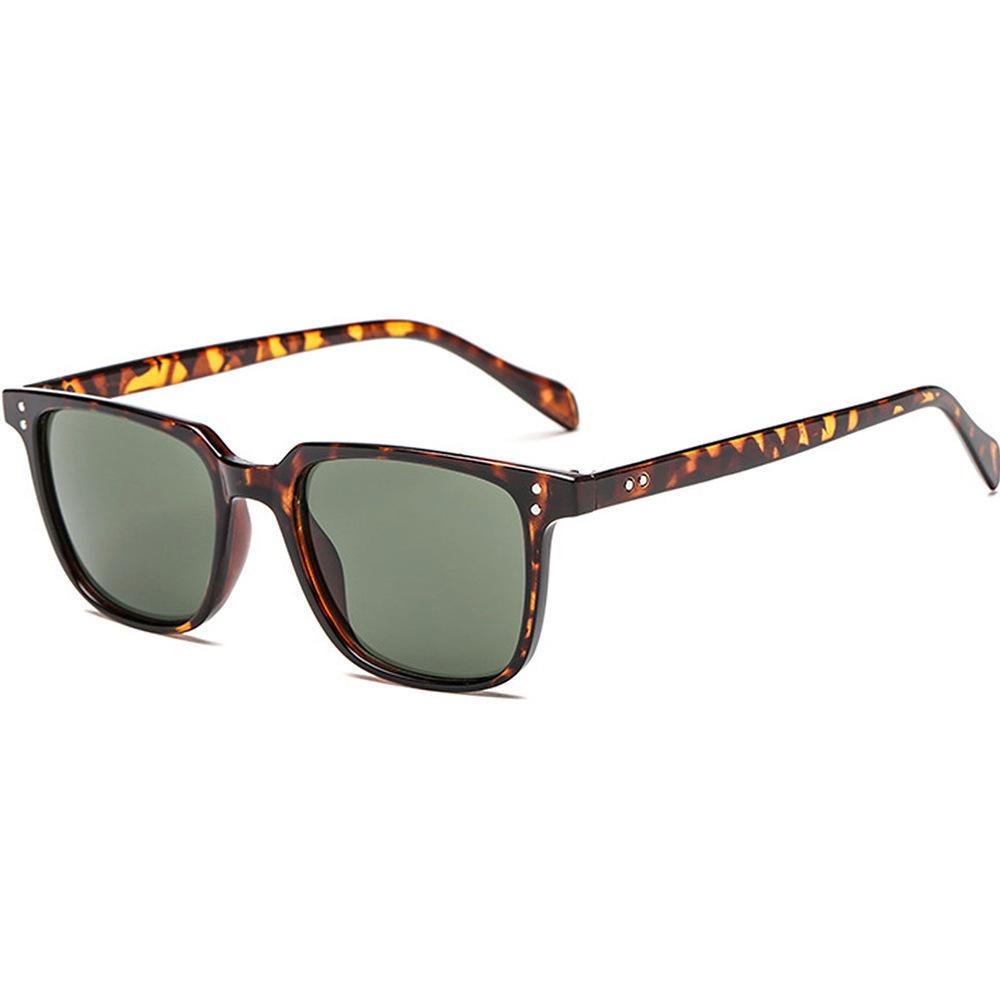 Retro Punk Polarized Lenses Man Men Sunglasses Square Trends Glasses Women Popular Eyepieces Sunglass Woman