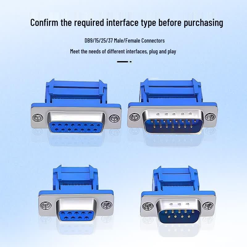 Baisende DB9 Solderless Crimp Serial Connector