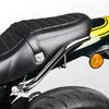 Split Rear Grab Bar for Z900RS/CAFE (2018-2025), Independent Left and Right Passenger Grab Rails, Steel Construction, Chrome Plated, 2019 2020 2021 20