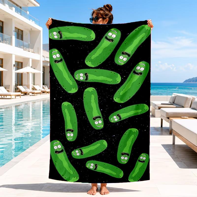 Monster Scientist Beach Towel, Microfiber Beach Towel, Perfect For Pool, Beach, Travel, Home Decor Beach Party Fan gifts