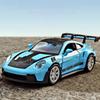 Porsche 911 GT3 RS Supercar Match Version 5 Inch Metal Car Simulation Diecast & Toy Vehicle RMZ City 1:36 Alloy Model Birthday Gifts
