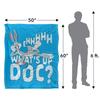 Looney Tunes Whats Up Doc Bugs Bunny Blanket