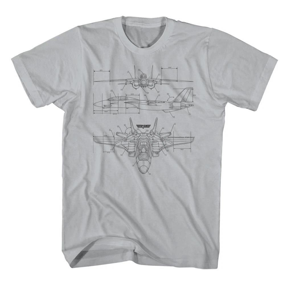 Top Gun Technicolor Movie Shirt 100