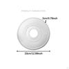 Ceiling Medallion Easy Installation Sturdy Fan Light Fixture Cover Plate for