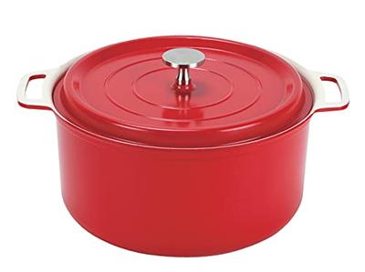 Pearl Metal HB-5726, 22cm Rouge, Casserole à induction à revêtement céramique pour cuisson sans eau