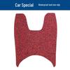 Benling UA125 Motorcycle Coil Foot Mats - Waterproof, Sun-Protected, Dirt & Wear Resistant Pedal Pads.