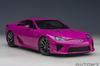 AUTOart 1/18 Scale Lexus LFA (Passionate Pink) Finished Product