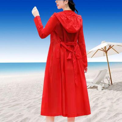 Women's 2026 Korean Style Summer Lightweight Windbreaker - Breathable, Sun-Protective Travel Jacket