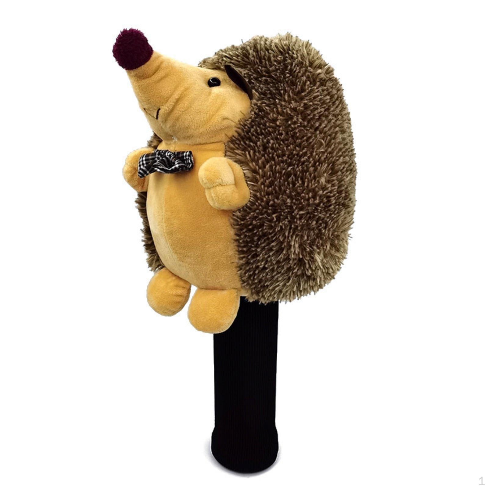 Hedgehog Golf Headcover Scratch Protection Soft Cover and Comfortable Wildlife