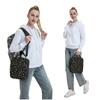 Themed Black Eiffel Iron Tower Design Insulated Lunch Bag for Women Kids Portable Food Boxes Thermal Lunch Box Tote
