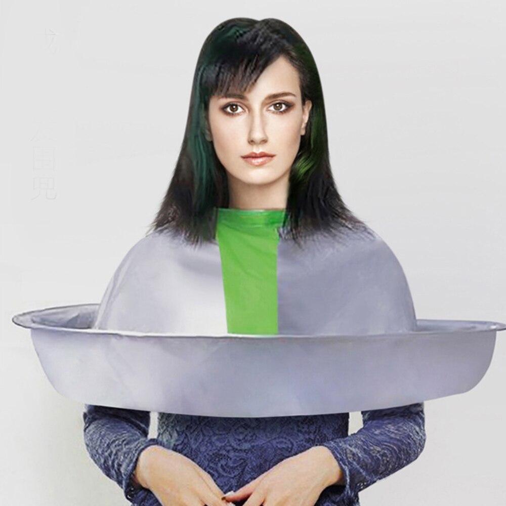 Diy Hair Cutting Umbrella Cape Cutting Cloak Wrap Hair Shave Apron Hair Barber Cloak Gown Cover Household Cleaning Protecter