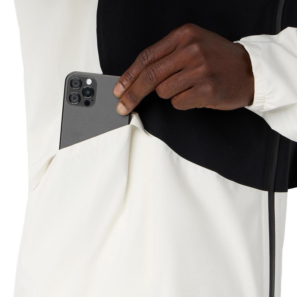 Running Wear METARUN LEGEND JACKET BLACK XL [ASICS] CREAM/PERFORMANCE